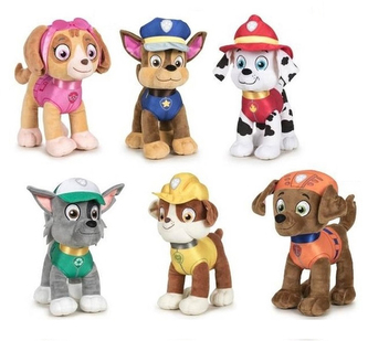 Figurka Tlapková patrola/Paw patrol plyš 6 druhů