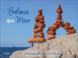 Balance am Meer Mini-Broschurkalender 2024