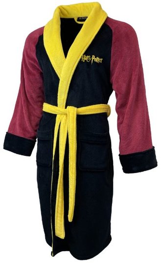 Pánský fleece župan Harry Potter: Nebelvír (univerzální)