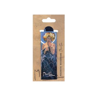 Magnetická záložka Alfons Mucha - Moon