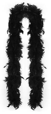 boa černé s peřím, 1,8 m