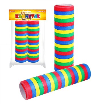 serpentiny párty barevné, 2 ks