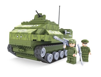 stavebnice AUSINI armádní tank 199 dílů