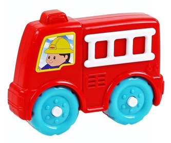 Baby auto požární se zvukem a světlem