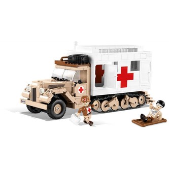 stavebnice II WW Ford V3000S Maultier Ambulance, 525 k, 2 f