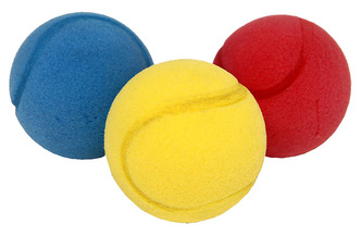 míček soft barevný, 2 ks v sáčku, 7 cm
