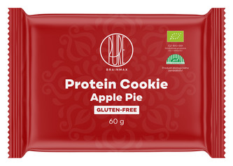 BrainMax Pure Protein Cookie, Apple Pie, Jablečný koláč, BIO, 60 g