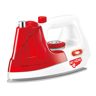 Žehlička s rozprašovačem se zvukem a světlem