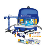 sada policie v kufru