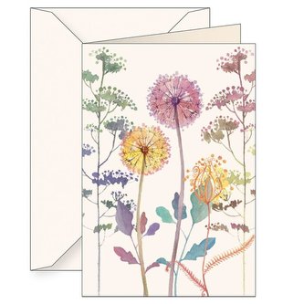 Karnet B6 + koperta 6126 Kolorowe dmuchawce