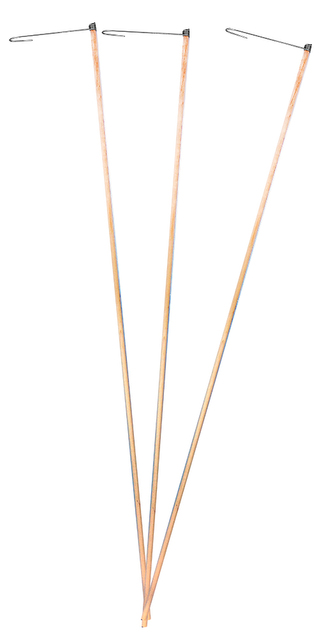 Hůlka dřevěná na lampion 60 cm