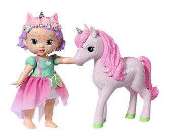 Baby Born Storybook Princezna Ivy s jednorožcem, 18 cm