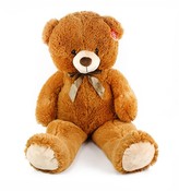 Velký plyšový medvěd Oskar, 90 cm