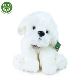plyšový pes bišon 30 cm sedící