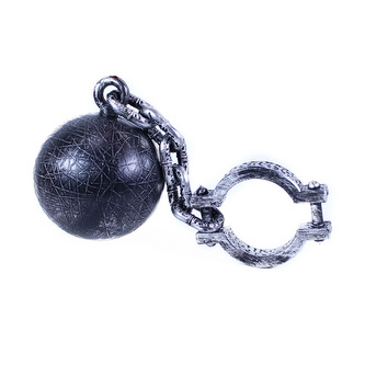 Koule na nohu karnevalová