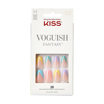 KISS Nalepovací nehty Voguish Fantasy Nails - Disco Ball 28 ks woman