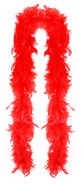 boa červené s peřím, 1,8 m