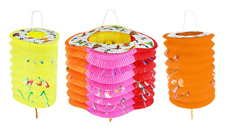 lampion čínský, sada 2 ks