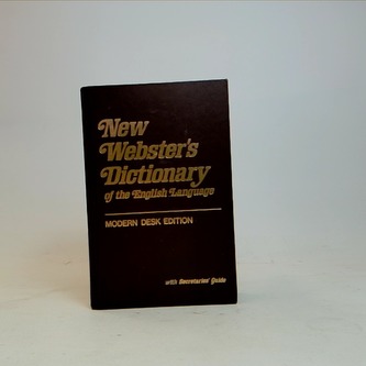 New websters dictionary