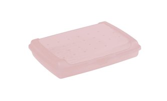 box  0,5 l klick-Box, sev.růžová, 17x13x3,5cm, svačin., plast