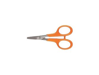 Nůžky na nehty, 10 cm, rovné, FISKARS "Classic", oranžové