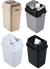 koš odp.10l EASY No.2 výkl. 2klap., 24x19,5x33,8cm