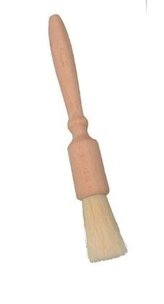 mašlovačka -štěteček kul.malý, dřev.nelak.ruk.