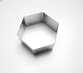 form.6úhelník na přílohy, 8x4cm, č.6016, pocín