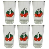 sklen.  25ml, 6ks, TŘEŠNĚ, panák