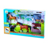 sada koně rodina s příslušenstvím