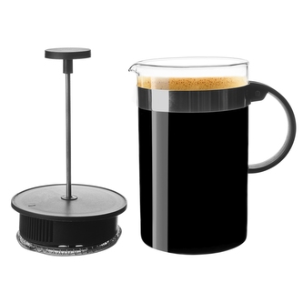 konvice 0,80l KAMELIA, COFFEE MAKER, sklo+plast