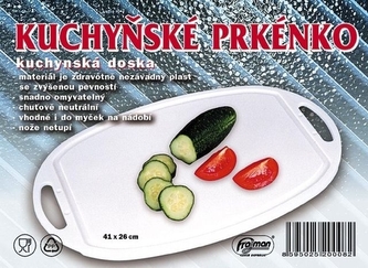prkénko 41x26cm oválné,plast
