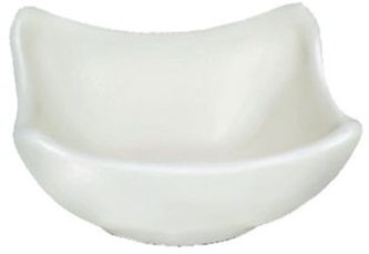 miska  50ml DIP čtverc.8x8cm, bílý melamin
