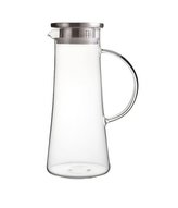 džbán 1,3l s víčkem, d11x25cm, var.sklo