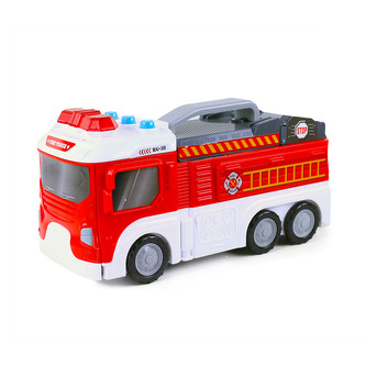 Hasičské auto rozložitelné na základnu, se zvukem a světlem