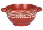 miska 600ml TERRACOTTA, polév., 2ucha, keram.