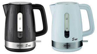 konvice var. 1,7l B-4815 SUE, černá, bílá