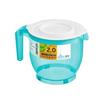 mísa 2,0l šlehací ARCTIC-1365 s výlev.,víko,plast