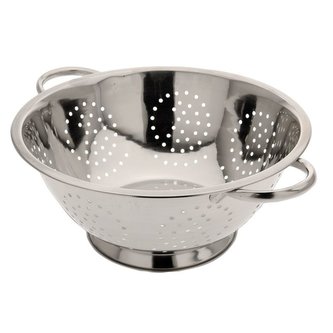 cedník d24x10cm stojící, 2ucha, NR plech