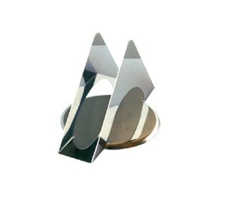 stojan na ubrousky, trojúhelník plný, NR