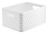 koš-box 11,0l bílý COUNTRY A5+, 32,8x23,8x16, plast