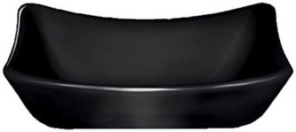 miska  50ml DIP obd.9x6cm, černý melamin