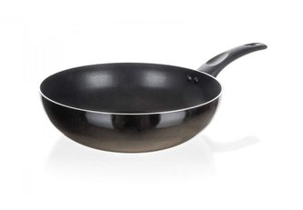 pánev d28x8,0cm WOK BLACK CUISINO, nepř.p.,indukce