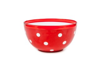 mísa 1,4l MARUSYA červ., d17,2x9,1cm, plast