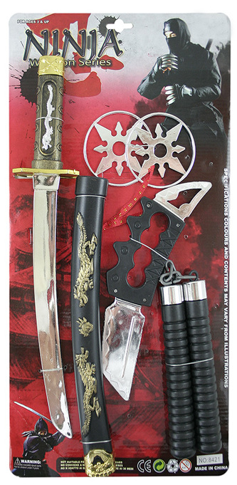 sada Ninja na blistru