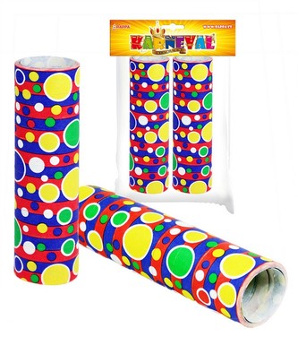 serpentiny párty puntíky, 2 ks