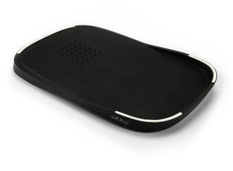 prkénko 37x24,5cm, krájecí, černé LIVIO, 8364, plast