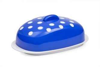 máslenka 19x10,8x7,1cm, MARUSYA modrá, plast