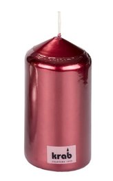 Svíčka válec 60x110 lak bordó, 32hod.