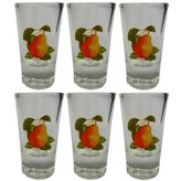 sklen.  25ml, 6ks, HRUŠKA, panák